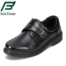 【全品P10倍！24日&25日20:00～4H限定】バイオフィッター Bio Fitter BF3414 メンズ靴 靴 シューズ 4E相当 ローカットスニーカー カジュアルシューズ ストレッチ 履きやすい 幅広 ゆったり シンプル 黒 ビジカジ ブラック TSRC
