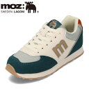 【全品P5倍！6日〜9日まで】モズ スウェーデン MOZ sweden MOZ-200 レディース靴 靴 シューズ 2E相当 スニーカー ニュアンスカラー くすみカラー ロゴ ローカットスニーカー 人気 ブランド グリーン TSRC
