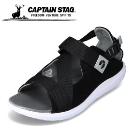 キャプテンスタッグ CAPTAIN STAG CS-580 レディース靴 靴 シューズ 3E相当 スポーツサンダル スポサン 通気性 歩きやすい 履きやすい おしゃれ アウトドア レジャー 海 川 海水浴 プール ブラック TSRC