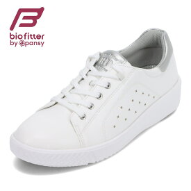 バイオフィッター バイ パンジー biofitter BFL2785 レディース靴 靴 シューズ 3E相当 スニーカー コートスニーカー クッション性 抗菌 防臭 軽量 着脱簡単 ホワイト TSRC
