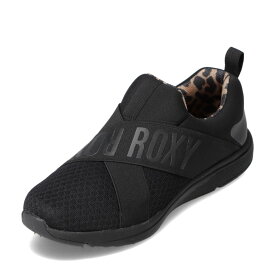 ロキシー ROXY RFT235601T レディース靴 靴 シューズ 2E相当 スニーカー スリッポン 通気性 軽量 低反発 ロゴ 人気 ブランド ブラック TSRC
