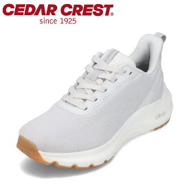セダークレスト CEDAR CREST CC-9455 レディース靴 靴 シューズ 2E相当 スニーカー ローカットスニーカー 透湿 防水 雨の日 晴雨兼用 屈曲性 防滑 滑りにくい スポーツシューズ 運動 ウォーキング ジョギング グレー TSRC