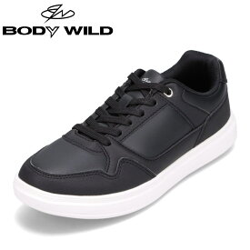 ボディワイルド BODY WILD BLS5593 レディース靴 靴 シューズ 3E相当 スニーカー 軽量 軽い スポーツ シンプル 人気 ブランド ブラック TSRC