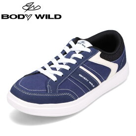 【全品P10倍！24日&25日20:00～4H限定】ボディワイルド BODY WILD BLS5592 レディース靴 靴 シューズ 3E相当 スニーカー 軽量 軽い スポーツ シンプル 人気 ブランド ネイビー TSRC