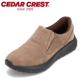 セダークレスト CEDAR CREST CC1781 メンズ靴 靴 シューズ 3E相当 スニーカー スリッポン アウトドアシューズ 防水 晴雨兼用 キャンプ 人気 ブランド ブラウン TSRC