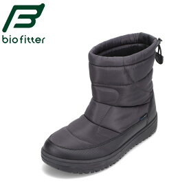 バイオフィッター スノースタイル biofitter BF-7134 メンズ靴 靴 シューズ 4E相当 ショートブーツ 防水ブーツ 軽量 軽い スノーブーツ レインブーツ ウィンターブーツ 抗菌 防臭 反射板 冬靴 雪 雨 グレー TSRC