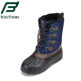 【全品P10倍！24日&25日20:00～4H限定】バイオフィッター スノースタイル Bio Fitter BF-7137 メンズ靴 靴 シューズ 3E相当 ショートブーツ 防水ブーツ 軽量 軽い スノーブーツ レインブーツ ウィンターブーツ 抗菌 防臭 反射板 冬靴 雪 雨 ネイビー TSRC