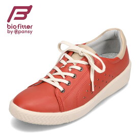 バイオフィッター バイパンジー biofitter BFL2785 レディース靴 靴 シューズ 3E相当 スニーカー クッション性 抗菌 防臭 軽量 屈曲性 レッド