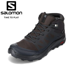 【全品P5倍！6日〜9日まで】サロモン Salomon L47143500 メンズ靴 靴 シューズ 2E相当 スニーカー アウトドアシューズ シンプル 安定感 人気 ブランド ブラック TSRC