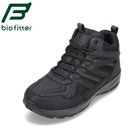 【全品P10倍！24日&25日20:00～4H限定】バイオフィッター スノースタイル Bio Fitter BF-7121 メンズ靴 靴 シューズ 6E相当 スニーカー レインシューズ 防寒シューズ 防滑 雨 雪 幅広 6E 抗菌 防臭 ブラック TSRC