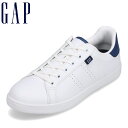 【10％OFFクーポン】ギャップ GAP GPU12433CW レディース靴 靴 シューズ E相当 軽量ローカットスニーカー コートタイプ 限定モデル 軽量 軽い 人気 ブランド ホワイト×ネイビー TSRC