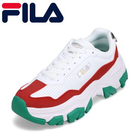 フィラ FILA FC-5238WWHTRED レディース靴 靴 シューズ 厚底スニーカー Aiuola ローカットスニーカー カジュアル 人気 ブランド ホワイト×レッド TSRC