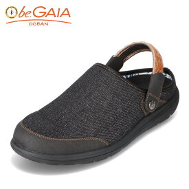 ビーガイア be.GAIA BG19930 メンズ靴 靴 シューズ 3E相当 クロッグシューズ サンダル ベルト ストラップ 通気性 接触冷感 吸水速乾 快適 涼しい ブラック TSRC