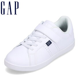 ギャップ GAP GPK12443C キッズ靴 子供靴 靴 シューズ 2E相当 ローカットスニーカー キッズスニーカー 男の子 女の子 コートタイプ シンプル 人気 ブランド ホワイト TSRC