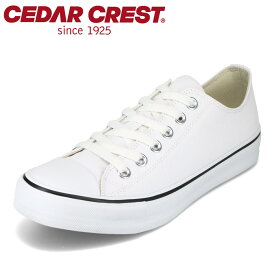 【EC限定カラー】セダークレスト CEDAR CREST CC-9408W レディース靴 靴 シューズ 3E相当 キャンバススニーカー ローカットスニーカー カジュアル ECOスニーカー リサイクル素材使用 ホワイト TSRC