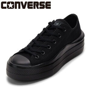 コンバース CONVERSE 31313280L レディース靴 靴 シューズ スニーカー ローカット ALL STAR LIGHT PLTS II OX 厚底 軽量 ボリュームソール 通気性 クッション性 人気 ブランド ブラック×ブラック TSRC