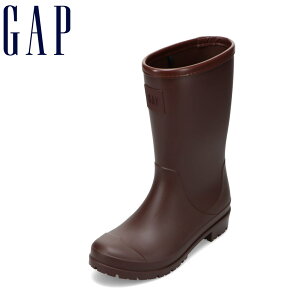 ギャップ GAP GPL22455CW レディース靴 靴 シューズ 2E相当 レイン 防水 ブーツ 長靴 雨 シンプル 人気 ブランド ダークブラウン TSRC