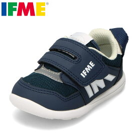 【全品P5倍！6日〜9日まで】イフミー IFME 20-5301 キッズ靴 靴 シューズ 3E ワンベルトスニーカー 運動靴 通園 通学 軽量 ソフト 柔らかい 屈曲性 ローカットスニーカー シンプル ネイビー TSRC