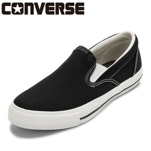 コンバース CONVERSE 34202350M メンズ靴 靴 シューズ 2E スニーカー スリッポン CXP SLIP-ON ローカットスニーカー 人気 ブランド ブラック×ブラック TSRC