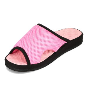 アルファックス アルファックス 507802AF レディース靴 靴 シューズ ルームシューズ ルームサンダル サンダル スリッパ 通気性 メッシュ クッション性 ソフト ピンク TSRC