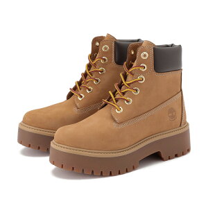 ティンバーランド Timberland TIMB 1A5RJD231 レディース靴 靴 シューズ 2E相当 ブーツ アウトドア シューズ 防水 厚底 レイン STONE STREET 6インチ キャンプ ハイキング 革 レザー 雨 晴雨兼用 人気 ブラ