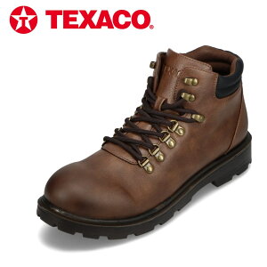 テキサコ TEXACO TXC576W メンズ靴 靴 シューズ 3E相当 カジュアル シューズ ブーツ アウトドア 防水 滑りにくい 防滑 雨 雪 ファスナー ジッパー チャック 高機能 ダークブラウン TSRC