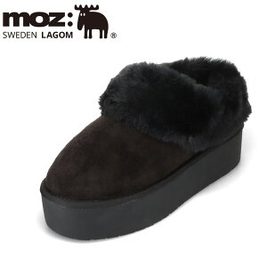 モズ スウェーデン MOZ sweden MOZ-7140 レディース靴 靴 シューズ 2E相当 ブーツ サンダル カジュアルシューズ ファー 厚底 滑りにくい 防滑 防寒 雨 ふわふわ もこもこ トレンド 人気 ブランド ブ