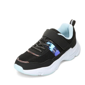 ピンクラテ PINK-latte PNK-1821 キッズ靴 子供靴 靴 シューズ 2E相当 スニーカー キッズ 運動靴 通学 通園 体育 厚底 子供靴 女の子 通気性 メッシュ 面ファスナー キラキラ ラメ オーロラ 虹色 ロ