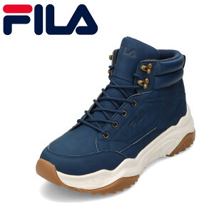 フィラ FILA FC-6249NVY メンズ靴 靴 シューズ 3E相当 スニーカー 防水 軽量 厚底 アウトドア 雨 Pioniere2 ハイカット ミッドカット スニーカー 人気 ブランド ネイビー TSRC