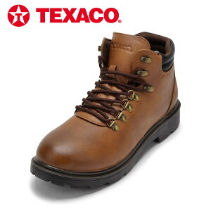 【全品P10倍!24日20:00〜62H限定】テキサコ TEXACO TXC576 メンズ靴 靴 シューズ 3E相当 ブーツ 防水 滑りにくい 防滑 雨 晴雨兼用 ハトメ シンプル ブラウン TSRC