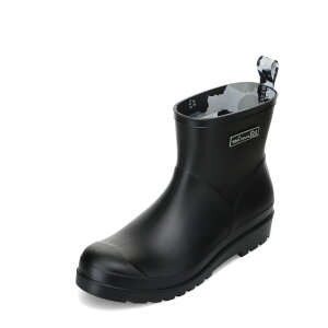 ダブリュピーシー パターンズ Wpc.Patterns WPC-6915 レディース靴 靴 シューズ レインブーツ 長靴 滑りにくい 防滑 ファスナー ジッパー チャック シンプル ブラック TSRC