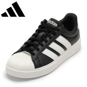 アディダス adidas JP8284 レディース靴 靴 シューズ 2E相当 スニーカー コート シューズ 耐久性 STREETTALK W ローカットスニーカー 人気 ブランド ブラック×ホワイト TSRC