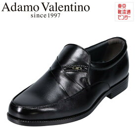 【楽天スーパーSALE★最大50％OFF】アダモヴァレンチノ Adamo Valentino AV102 メンズ靴 靴 シューズ 3E相当 ビジネスシューズ 本革 ヤギ革 アーチクッション インソール 小さいサイズ対応 ブラック TSRC