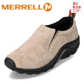 メレル MERRELL J60801NE メンズ靴 靴 シューズ アウトドアシューズ モックシューズ スリッポン 撥水 雨の日 晴雨兼用 衝撃吸収 軽量 クッション性 紐なし ブランド 人気 ベージュ TSRC