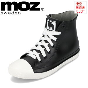 モズ スウェーデン MOZ sweden ZZB8417 レディース 靴 シューズ 2E相当 レインシューズ 防水 ハイカット レインブーツ 雨 晴雨兼用 雨靴 雨の日 雨対策 履きやすい 歩きやすい 人気 ブランド ブラッ