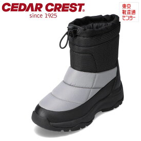 セダークレスト CEDAR CREST CC-9442W レディース靴 靴 シューズ 2E相当 ダウンブーツ ショートブーツ 防水 撥水 中綿 サスティナブル 軽量 軽い 滑りにくい 防滑 暖かい 冬靴 アウトドア キャンプ 雪 雨 グレー TSRC