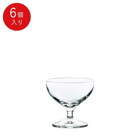 【公式】東洋佐々木ガラス ソルベ 6個 プロユース 業務用 バーアイテム コップ デザートグラス ギフト 佐々木ガラス