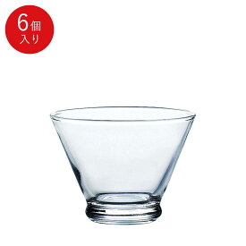 【公式】東洋佐々木ガラス デザートボール 6個 プロユース 業務用 家庭用 ギフト 佐々木ガラス