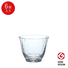【公式】東洋佐々木ガラス 冷茶 グラス6個 プロユース 業務用 和風グラス 日本茶 コップ ギフト 佐々木ガラス