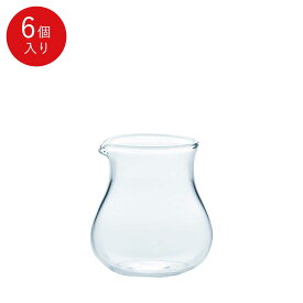 【公式】東洋佐々木ガラス シロップピッチャー 6個業務用 プロユース 家庭用 カフェ ガラス ギフト 佐々木ガラス