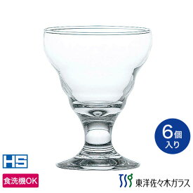 マラソン期間中ポイント5倍／【公式】東洋佐々木ガラス パフェグラス 6個 プロユース 業務用 家庭用 家飲み コップ デザートグラス ギフト 佐々木ガラス
