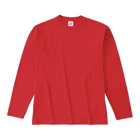 長袖 キッズ 無地 CROSS STITCH クロススティッチ オープンエンド マックスウェイト ロングスリーブ Tシャツ oe1210 リブ無し 110 130 150