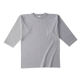 七分袖 tシャツ メンズ 半端袖 CROSS STITCH クロススティッチ 6.2オンス オープンエンド フットボールTシャツ OE1240 男女兼用 カジュアル オフショルダー