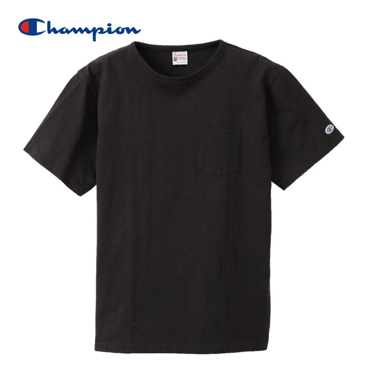 楽天市場】Tシャツ メンズ 半袖 無地 Champion チャンピオン ポケットT 