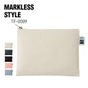ポーチ 無地 MARKLESS STYLE マークレススタイル フェアトレードコットン キャンバスフラットポーチ (M) TF-0009 男女兼用 小物入れ 化粧 整理 環境 エコ SDGs