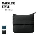 ポーチ 無地 MARKLESS STYLE マークレススタイル ライトキャンバス ティッシュ ポーチ TR-1072 男女兼用 小物入れ ケース ポケット 整理 収納 旅行 通学 通園