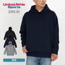 パーカー メンズ 無地 United Athle ユナイテッドアスレ 9.4オンス T/R ダンボールニット プルオーバー パーカ 2292-01 男女兼用 ユニセックス スウェット シンプル 上 トップス カジュアル ジム チーム リラックス 男 女 ブラック 黒 ネイビー 紺 グレー 灰色 S M L LL XL