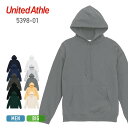 パーカー メンズ 無地 United Athle ユナイテッドアスレ 8.8オンス オーセンティック パイル スウェット プルオーバー パーカ（裏パイル） 5398-01 長袖 男女兼用 ユニセックス レディース 男性用 女性用 シンプル カジュアル 単色 白 灰色 黄色 緑 紺 黒 S M L LL XL XXL