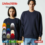 トレーナー メンズ レディース 無地 United Athle ユナイテッドアスレ 10.0オンス クルーネックスウェッ…
