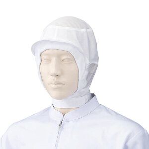 帽子 無地 KAZEN カゼン フード帽子(ケープなし)(2枚入) 484-KZ4 484 FOOD Factory フードファクトリー FOOD フード 男女兼用 ユニセックス 男性 メンズ 女性 レディース 作業帽子 作業帽 食品帽子